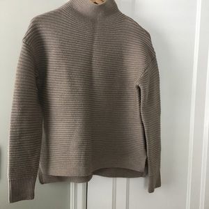 Athleta merino wool mock neck sweater-xs
